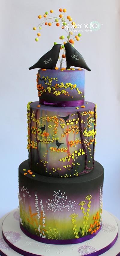 Enchanted Evening - Cake by Ellen Redmond@Splendor Cakes