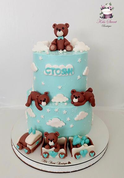 Teddy bear cake - Cake by Kristina Mineva