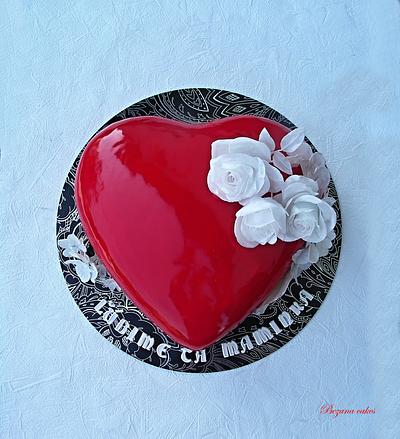 Heart of love  - Cake by Zuzana Bezakova