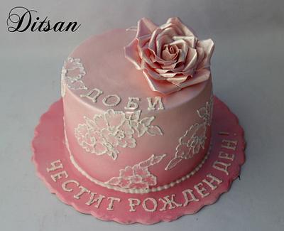  Rose - Cake by Ditsan