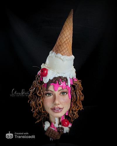 Napolit-ANN - Cake by Chris Durón from thecakeart.academy