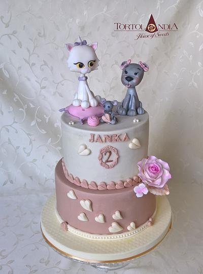 Birthday cake  - Cake by Tortolandia