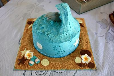 Sea theme birthday cake - Cake by Ilana