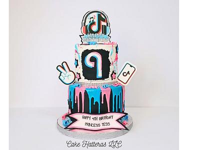 Tik Tok Themed Birthday Cake - Cake by Donna Tokazowski- Cake Hatteras, Martinsburg WV