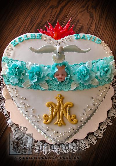 Baptism Cake - Cake by Regina Coeli Baker
