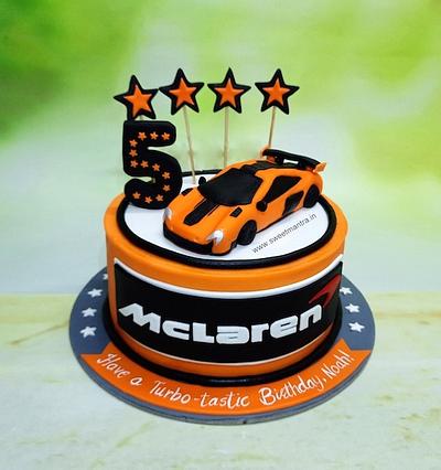 Mclaren Sports car cake - Cake by Sweet Mantra Homemade Customized Cakes Pune