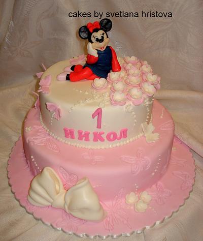 Minnie Mouse - Cake by Svetlana Hristova