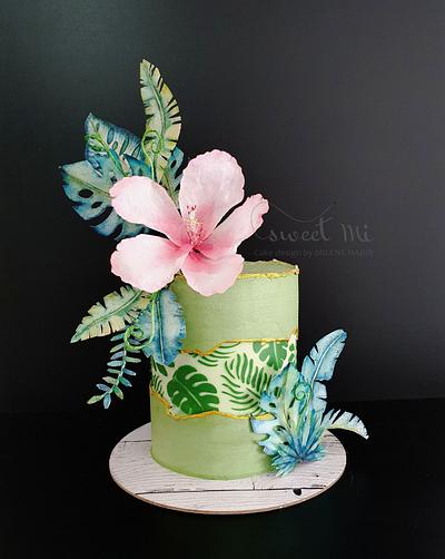 Tropical fault line - Cake by Milene Habib