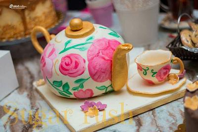 Tea pot cake - Cake by Sara Mohamed