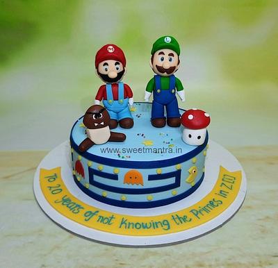 Super Mario Birthday cake - Cake by Sweet Mantra Homemade Customized Cakes Pune