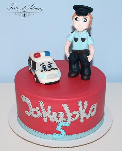 ... Police for Jakubko ... - Cake by Adriana12