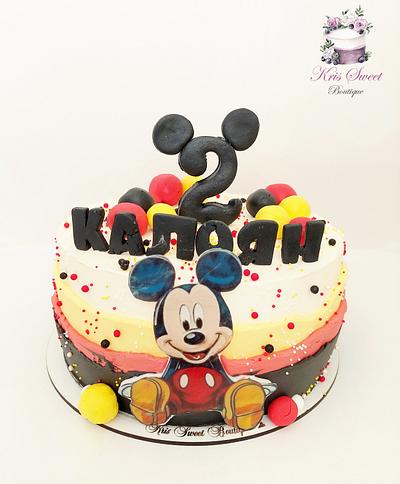 Mickey Mouse cake  - Cake by Kristina Mineva