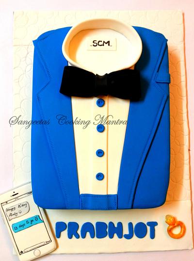 Tuxedo themed cake - Cake by Sangeeta Roy Ghosh
