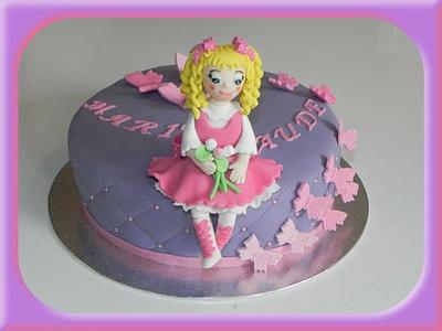 cake little girl  - Cake by cendrine
