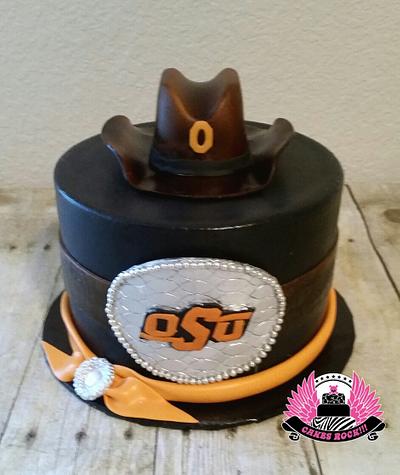 Cowboy Graduation - Cake by Cakes ROCK!!!  
