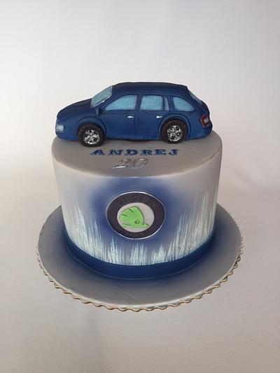 Skoda car  - Cake by Layla A