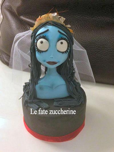 cake topper the corpse bride - Cake by lefatezuccherine