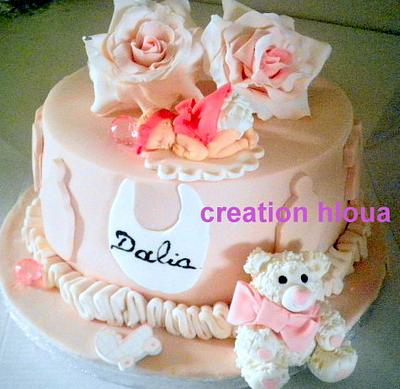 cake babyshower girl - Cake by creation hloua