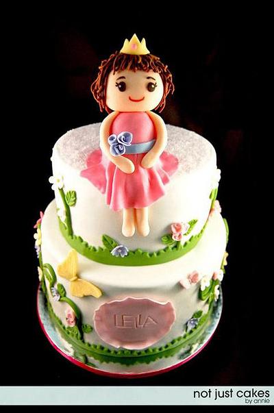 Gardern themed Princess Cake  - Cake by Annie