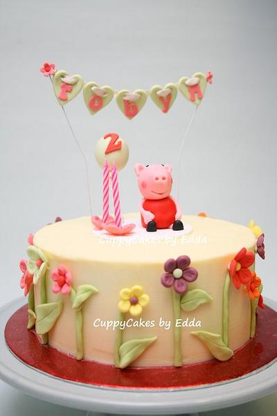 peppa pig - Cake by edda