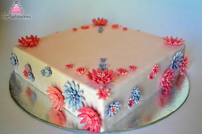 Simple flower cake - Cake by Nataša 
