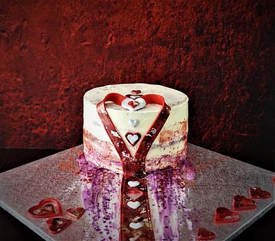 love ♥♥♥ - Cake by Torty Zeiko