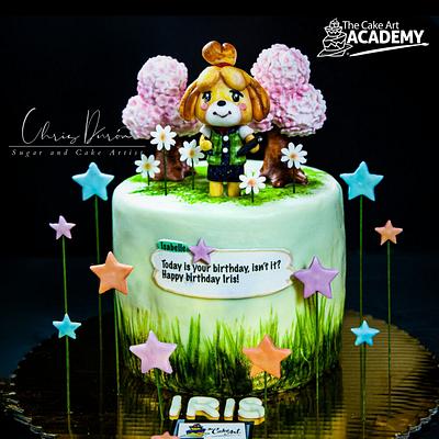 Isabelle - Cake by Chris Durón from thecakeart.academy