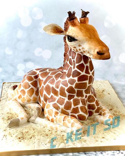 Sherman the Giraffe - Cake by Sarah Culverhouse - Cake It So