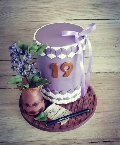 I love lilac ... I love purple♥️ - Cake by Desislava Tonkova