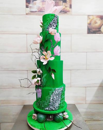 Magnolia - Cake by Oksana Kliuiko