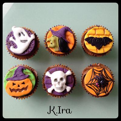 Halloween cupcakes - Cake by KIra