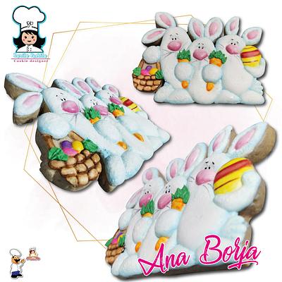 Bunnies - Cake by NanitaPachita_AnaBorja