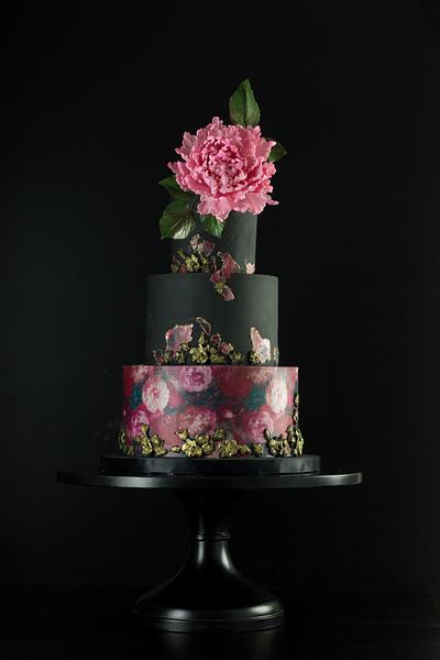 Wafer paper cake - Cake by Lina Veber 