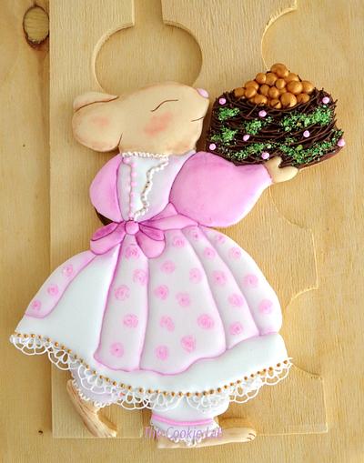 Mom Rabbit! New Season, new dress, new cake! - Cake by The Cookie Lab  by Marta Torres