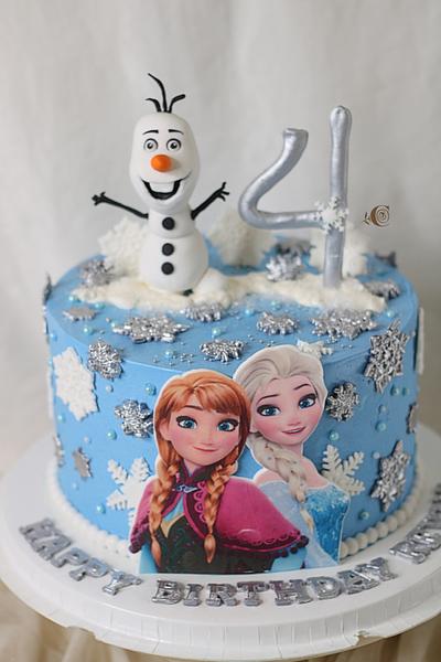 Frozen  - Cake by CandiRosa