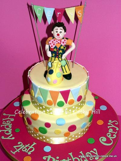 Mr Tumble - Cake by Celebration Cakes by Cathy Hill
