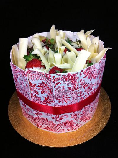 Red Velvet Birthday Cake - Cake by Lydia Evans