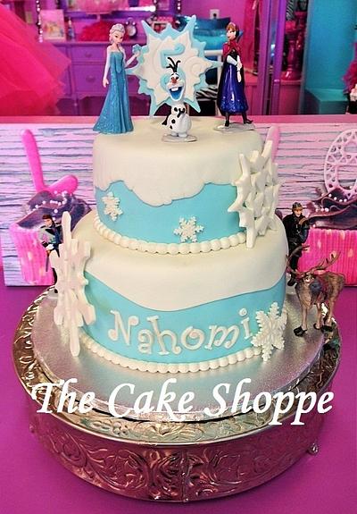 Frozen themed cake - Cake by THE CAKE SHOPPE