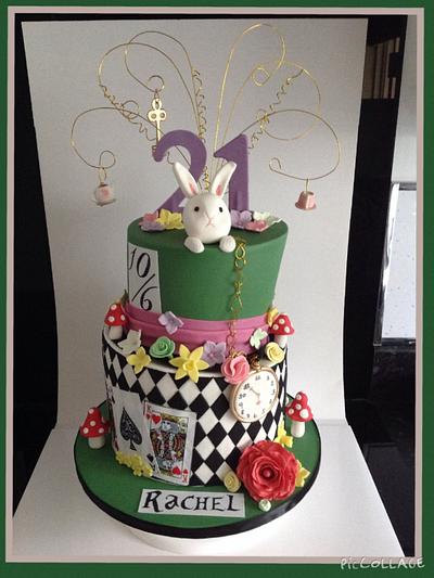 Mad Hatter Cake  - Cake by classinacake (ina)