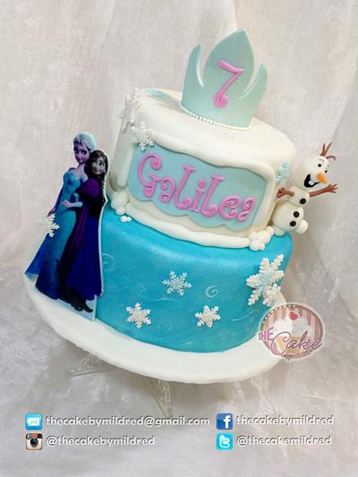 Frozen - Cake by TheCake by Mildred