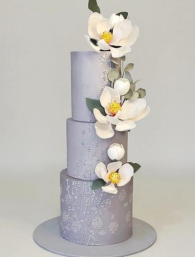 Magnolia Cake - Cake by Natalia Casaballe