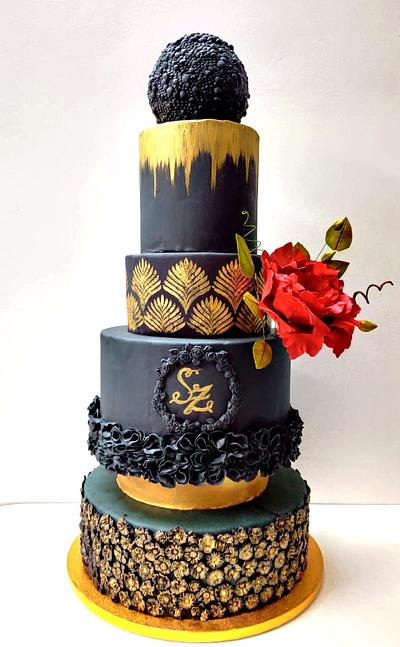 Black beauty - Cake by Sugarzest