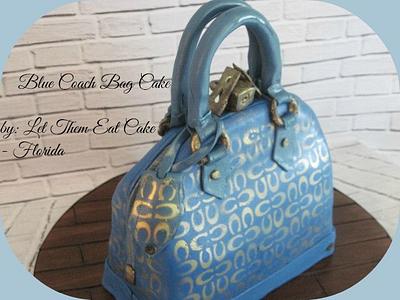 Coach Bag cake - Cake by Claire North
