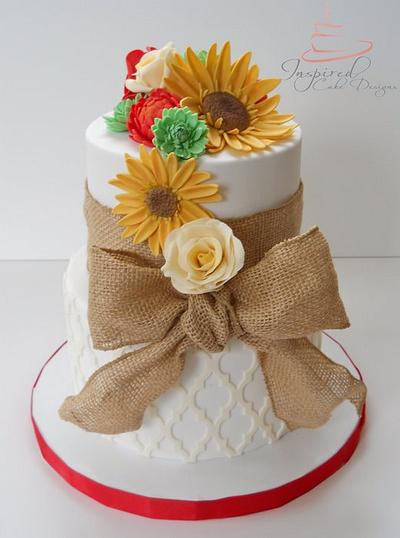 Fall Birthday Cake - Cake by InspiredCakeDesigns