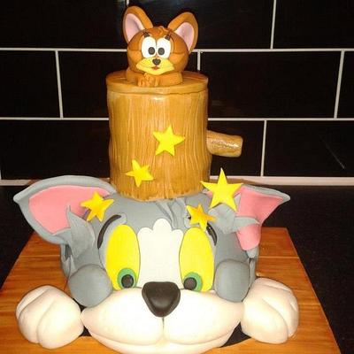 Tom & Jerry - Cake by Cakes by Landa
