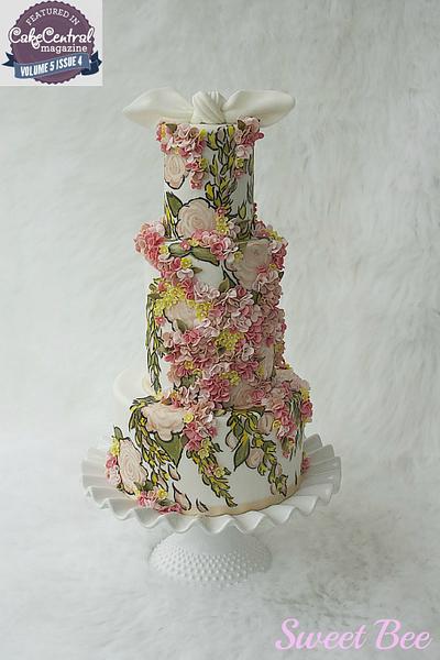 Valli Inspired Cake - Cake by Tiffany Palmer