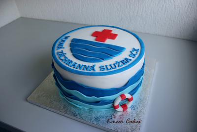 water rescue  - Cake by Kmeci Cakes 
