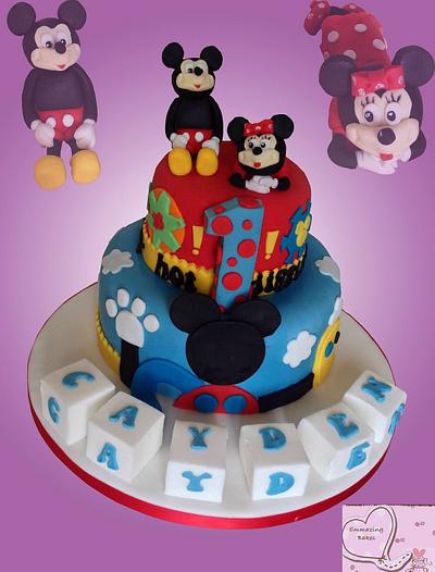 Mickey Mouse clubhouse cake - Cake by Emmazing Bakes