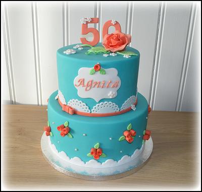 Vintage cake - Cake by Astrid 