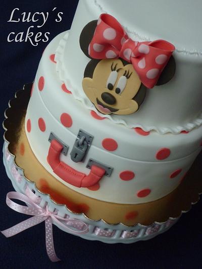 Minnie Mouse cake - Cake by Lucyscakes